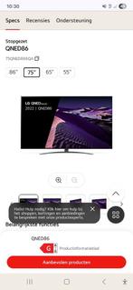 Lg 75QNED866QA 75 inch mini led tv, Ophalen, 100 cm of meer, LG