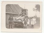 3 oude foto's optocht wagens vermoedelijk Yerseke anti drank, Gebruikt, Verzenden, Foto, Voor 1940