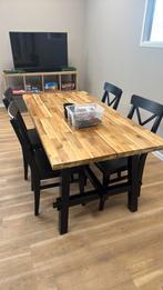 Ikea tafel inclusief 4 stoelen, Huis en Inrichting, Complete eetkamers, Ophalen, Zo goed als nieuw, 4 tot 6 stoelen