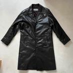 Mondane bruin leren lange jas maat 52, Kleding | Heren, Maat 52/54 (L), Bruin, Mondane, Ophalen of Verzenden