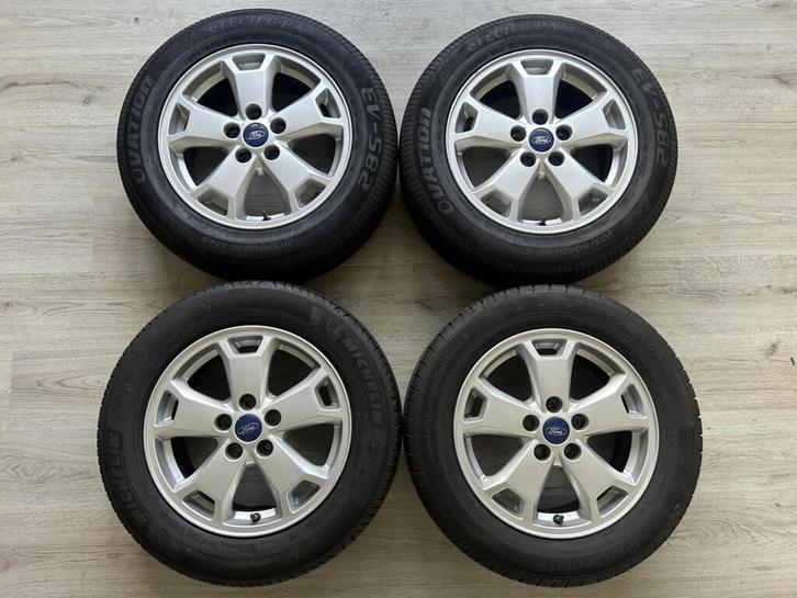 Originele Ford Mondeo C-Max Focus 16inch 5x108 velgen banden, Auto-onderdelen, Banden en Velgen, Banden en Velgen, Zomerbanden