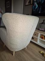 Witte fauteuil - 2 jaar oud, Huis en Inrichting, Fauteuils, Gebruikt, 75 tot 100 cm, Ophalen of Verzenden, 75 tot 100 cm