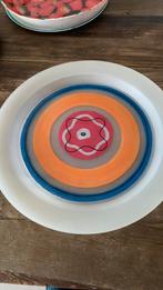 2 x schaal jaren 80/90, Ophalen, Rond, Glas