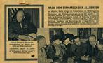 Leuk Geallieerd pamflet WG 19, "Die Nachkriegszeit", Ophalen of Verzenden, Luchtmacht, Duitsland, Overige typen