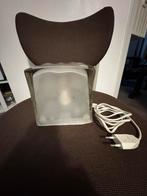 Ijsblok lamp vintage, Ophalen of Verzenden, Zo goed als nieuw, Minder dan 50 cm