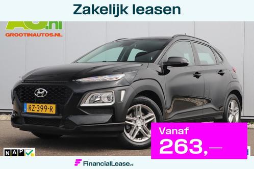 Hyundai Kona 1.0T Comfort Trekhaak Navigatie Achteruitrijcam, Auto's, Hyundai, Bedrijf, Lease, Financial lease, Kona, ABS, Achteruitrijcamera