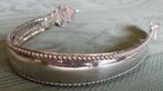 Nr X754: Zilveren parelrand hengsel, Antiek en Kunst, Ophalen of Verzenden
