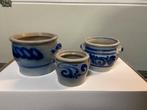 9 Keulse potten, Antiek en Kunst, Antiek | Keramiek en Aardewerk, Ophalen