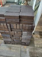 Metselstenen zwart, Doe-het-zelf en Verbouw, Metselstenen, Ophalen of Verzenden, Zo goed als nieuw, Bakstenen