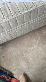 Boxspring 90x 200 cm beige, Huis en Inrichting, Slaapkamer | Boxsprings, Ophalen, Gebruikt, 90 cm, Beige