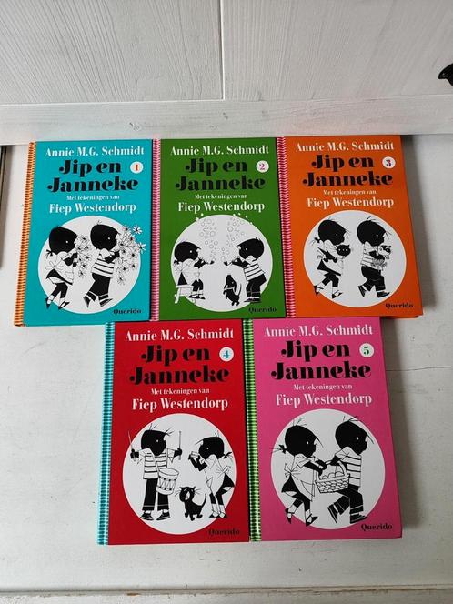 Complete, 5 delige serie van Jip en Janneke. Hema serie, Boeken, Humor, Zo goed als nieuw, Overige typen, Ophalen of Verzenden