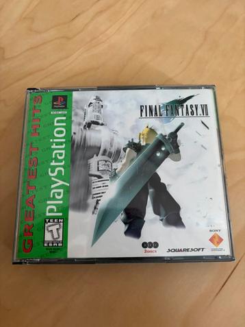 Final Fantasy 7 (Playstation 1) beschikbaar voor biedingen