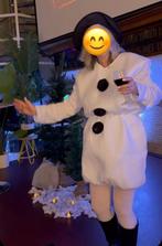 Sneeuwpop vrouw kostuum. Maat           M t/m XL, Ophalen, Zo goed als nieuw, Carnaval