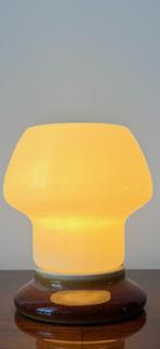 Vintage tafellamp Porcelain Opaalglas, Huis en Inrichting, Lampen | Tafellampen, Ophalen, Gebruikt, Vintage Mid Century Modern
