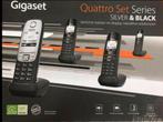 Vaste telefoons Quattro set 4 telefoons oplader enz, Ophalen, Zo goed als nieuw