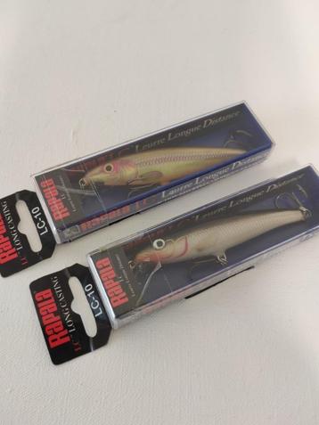 2 Rapala longcast LC - 10 pluggen. ( kunstaas ) Nieuw ! beschikbaar voor biedingen