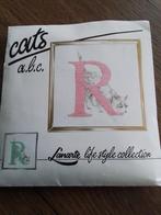 Borduurpakket letter R, van cats abc, iets geborduurd, Ophalen of Verzenden, Zo goed als nieuw, Handborduren, Borduurpakket