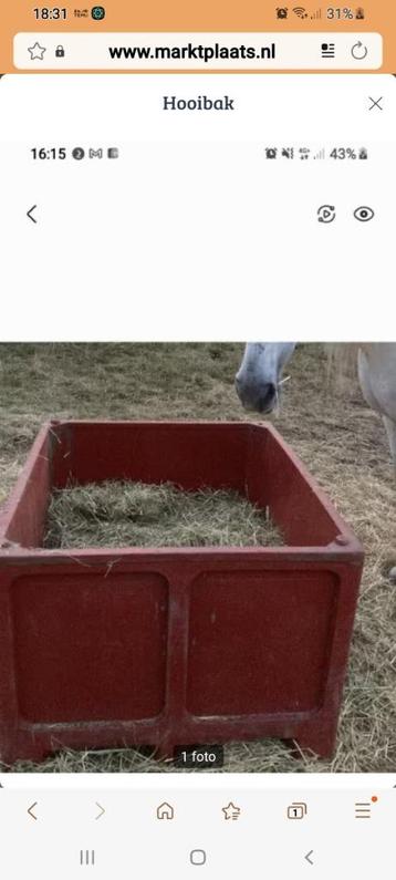 Hooibak beschikbaar voor biedingen
