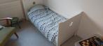 wit bed met bedlade, Kinderen en Baby's, Ophalen, Gebruikt, 70 tot 85 cm, Matras