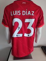 Liverpool shirt gesigneerd door Luis Diaz met Beckett coa, Ophalen of Verzenden, Nieuw, Buitenlandse clubs, Shirt