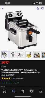 Tefal Filtra Pro Friteuse - 4ltr, 4 liter of meer, Ophalen, Zo goed als nieuw, Uitneembare binnenpan