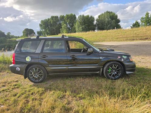 Subaru 2004 Zwart, Auto's, Subaru, Particulier, Forester, 4x4, ABS, Airbags, Airconditioning, Elektrische buitenspiegels, Elektrische stoelverstelling