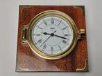 # Talamex Scheepsklok. Erg leuk model op houten plankje, Verzamelen, Scheepvaart, Ophalen of Verzenden, Gebruikt, Gebruiksvoorwerp