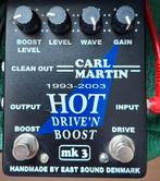 Carl Martin Hot Drive 'n Boost MK3 boost/overdrive, Muziek en Instrumenten, Effecten, Ophalen of Verzenden, Zo goed als nieuw