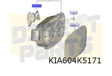 Kia Sportage (9/21-) (NQ5) vergrendeling tankklepmechanisme  beschikbaar voor biedingen