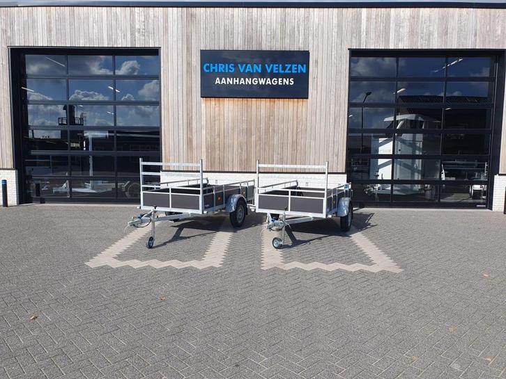 Top kwaliteit ongeremde bakwagens uit voorraad leverbaar, Auto diversen, Aanhangers en Bagagewagens, Nieuw
