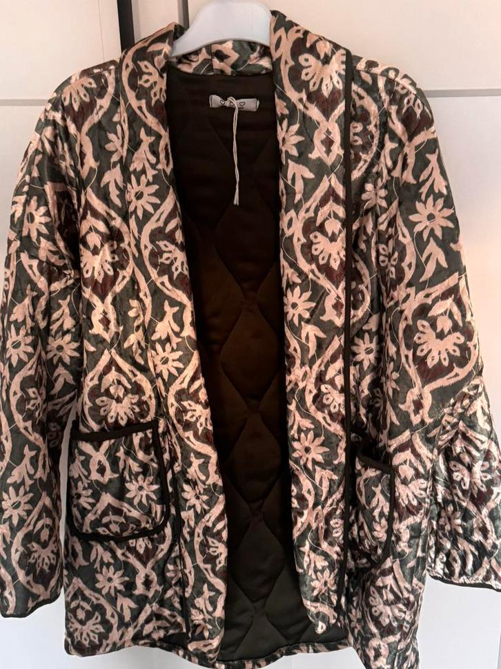 Fijne Blazer van Kwaliteitsstof, Kleding | Dames, Jasjes, Kostuums en Pakken, Zo goed als nieuw, Jasje, Maat 38/40 (M), Groen