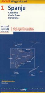 ANWB Wegenkaart Spanje 1 Catalonie, Costa Brava, Barcelona"", Spanje, 2000 tot heden, Ophalen of Verzenden, Landkaart
