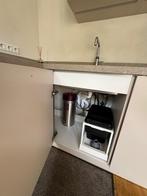 Prachtig zandkleurige hoekkeuken incl. Quooker GEDEMONTEERD, Huis en Inrichting, Wit, Hoekkeuken, Ophalen of Verzenden, Composiet