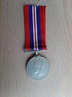oude WO2 Medaille Engeland 1939-1945, Verzamelen, Militaria | Tweede Wereldoorlog, Geen, Lintje, Medaille of Wings, Ophalen of Verzenden