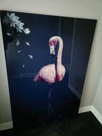 Glas schilderij   1.50 h.  1.00 br, Overige typen, Ophalen of Verzenden, Zo goed als nieuw, 100 tot 125 cm