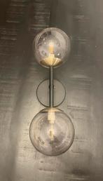 Zwarte wandlamp Globe, Huis en Inrichting, Lampen | Wandlampen, Ophalen of Verzenden, Zo goed als nieuw