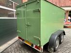 Equip gesloten dubbelasser/ aanhanger/ aanhangwagen/ 1500 kg, Ophalen of Verzenden, Zo goed als nieuw