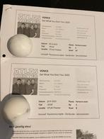 Venice kaartjes, concert Emmen op 20/9, 2e rij!, Twee personen, September