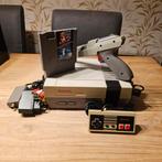 Nintendo Nes met 1 game, controller, zapper en RF-Switch, Ophalen of Verzenden, Zo goed als nieuw, Met 1 controller, Met games