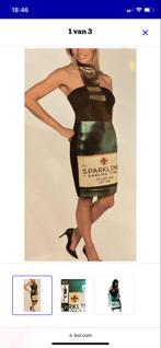 2 x Champagnefles Kostuum en 5 x space shot fles kostuum, Ophalen of Verzenden, Zo goed als nieuw, Carnaval