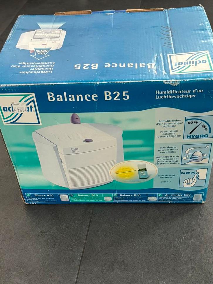 Luchtbevochtiger Balance B25 Merk ACLIMAT, Witgoed en Apparatuur, Overige Witgoed en Apparatuur, Zo goed als nieuw, Ophalen of Verzenden
