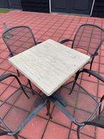 5x horeca tafels, Ophalen, Gebruikt, Vierkant, Inklapbaar