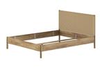 Olive rope (touw) 2-persoonsbed - Massief eiken