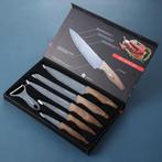 6pcs Knife Set | Nieuw – €30, Ophalen of Verzenden, Nieuw, Rvs of Chroom, Bestekset