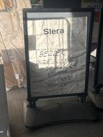 Stoepbord / Reclamebord, Ophalen