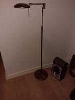 Bronzen Staande Leeslamp, Huis en Inrichting, Ophalen, Gebruikt, Metaal, Modern