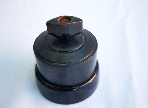 vintage 1950 BAKELIET schakelaar Draaiknop renovatieproject, Antiek en Kunst, Antiek | Woonaccessoires, Ophalen of Verzenden