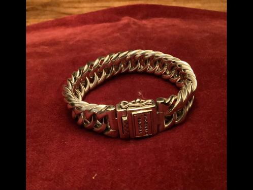 Buddha to buddha armband “ Chain small” zo goed als nieuw, Sieraden, Tassen en Uiterlijk, Armbanden, Zo goed als nieuw, Zilver