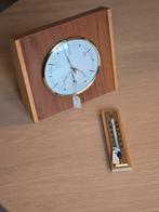 New old stock: Scholz nautische barometer met thermometer, Audio, Tv en Foto, Weerstations en Barometers, Ophalen of Verzenden