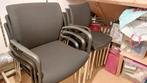 7 Zwarte Stapelstoelen - 4x Kusch+Co, 3x Rohde & Grahl, Huis en Inrichting, Stoelen, Ophalen, Gebruikt, Bijzetstoel, Vijf, Zes of meer stoelen